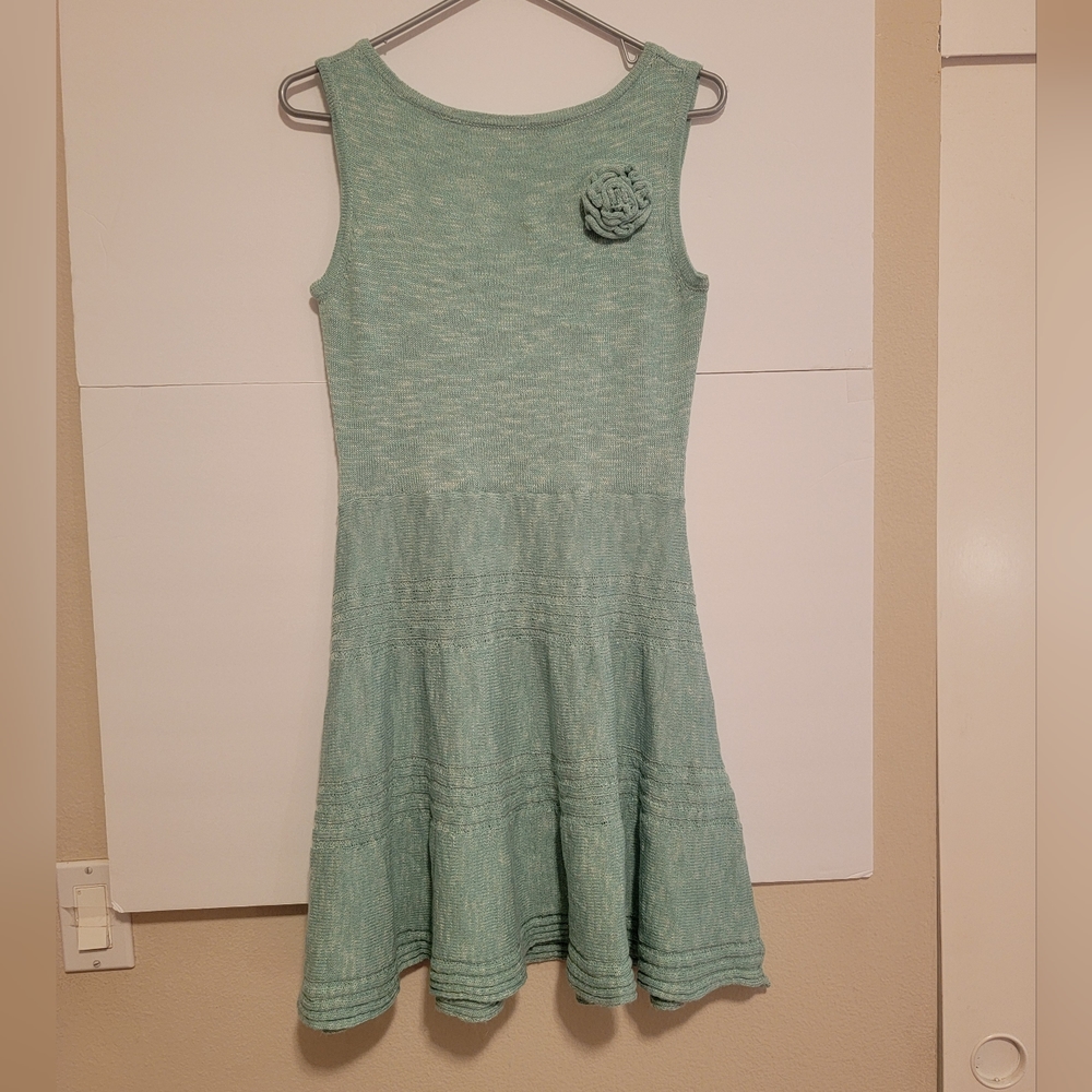 Orsay,Green sleeveless knee-length dress with body shape (European style)Women's